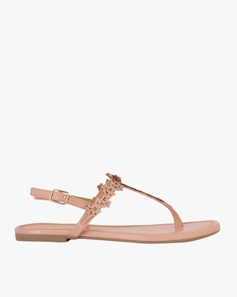 Nude t strap outlet sandals