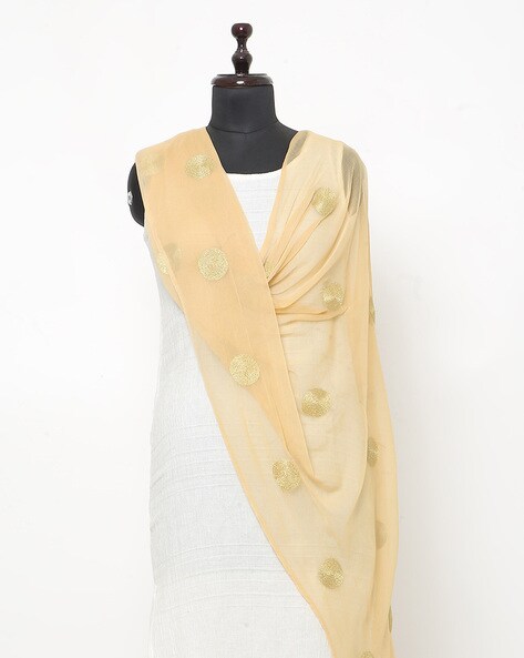 Dupatta with Embroidery Detail Price in India