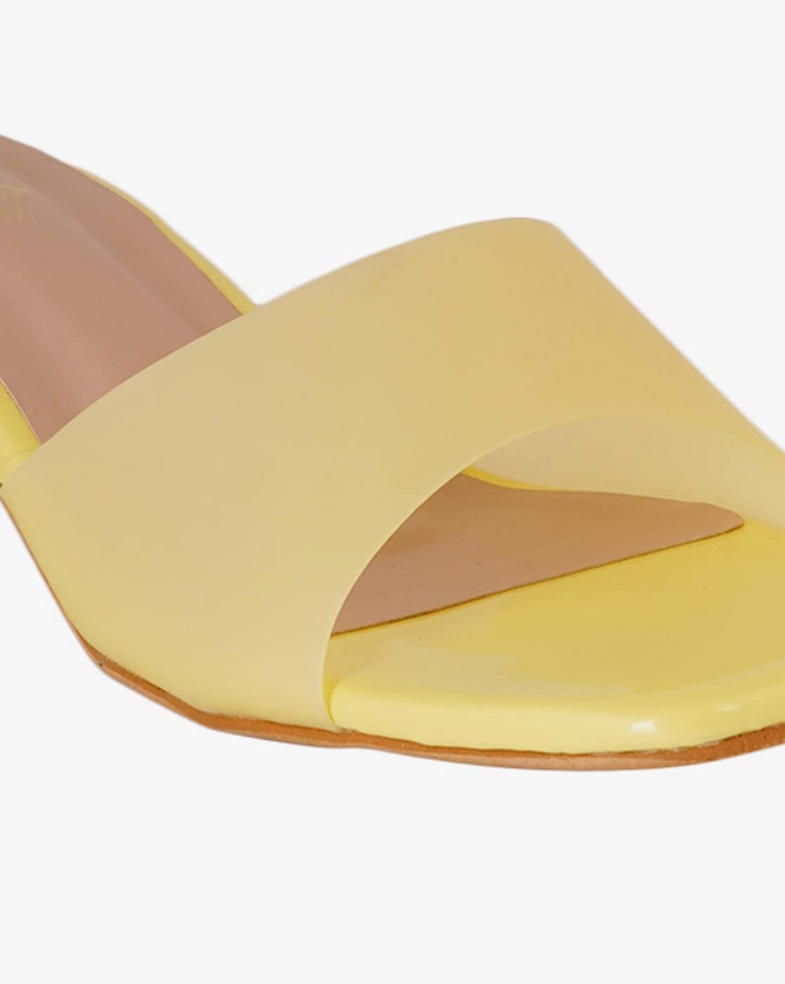 SKO Solid Yellow Single Toe Solid Sandals for women (UK 36) (Yellow) At Nykaa, Best Beauty Products Online