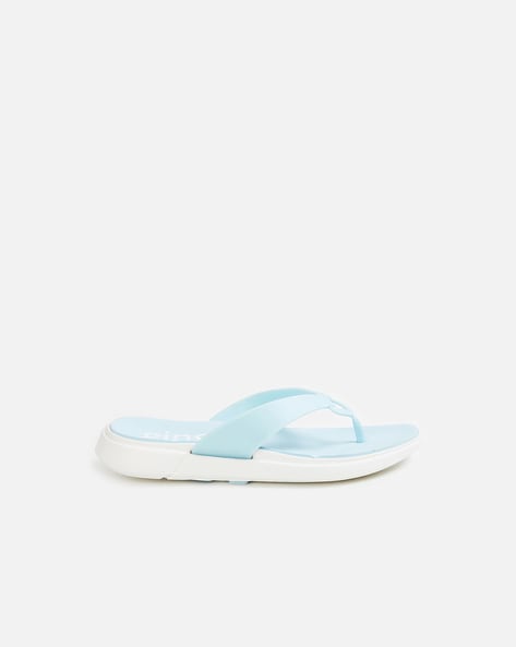 Buy Blue Flip Flop & Slippers for Women by Ginger by lifestyle Online