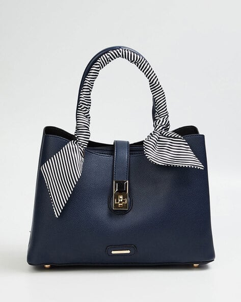 Messenger Handbag with Detachable Straps