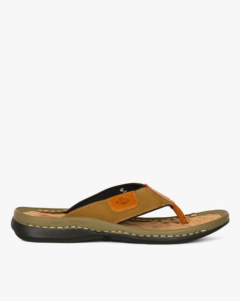 Lee Cooper Leather Thong-Style Sandals