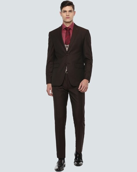 Slim Fit 3-Piece Suit Set