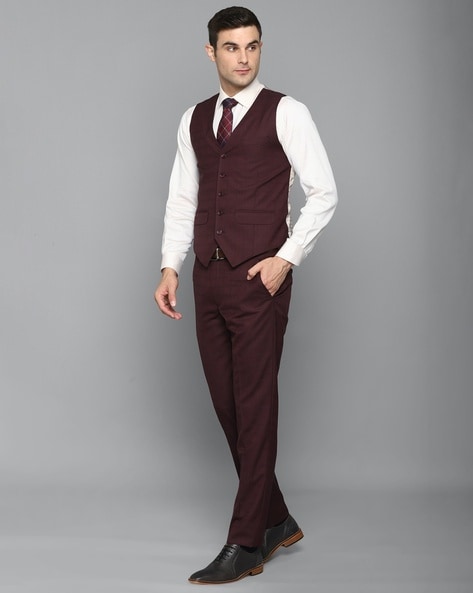 Buy Maroon 3P-Suit Sets for Men by LOUIS PHILIPPE Online