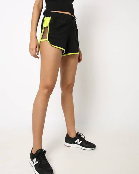 Buy Black Shorts for Women by The Dry 