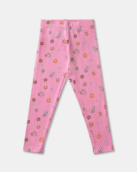 Buy Pink Leggings for Girls by R&B Online