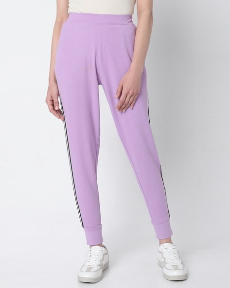 Buy Purple Track Pants for Women by Vero Moda Online