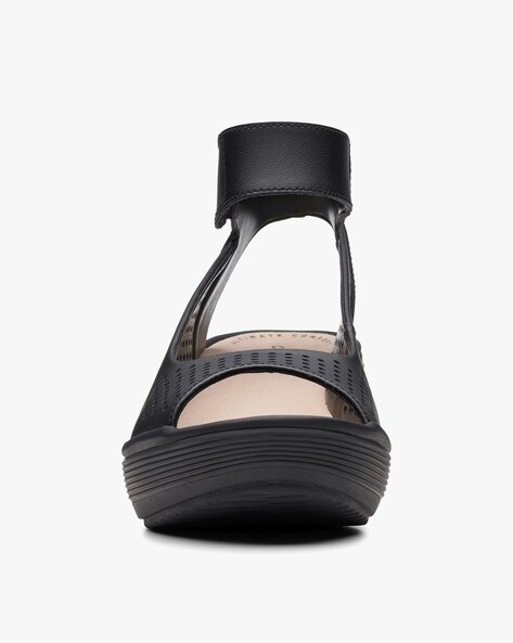 Buy Black Heeled Sandals for Women by CLARKS Online Ajio