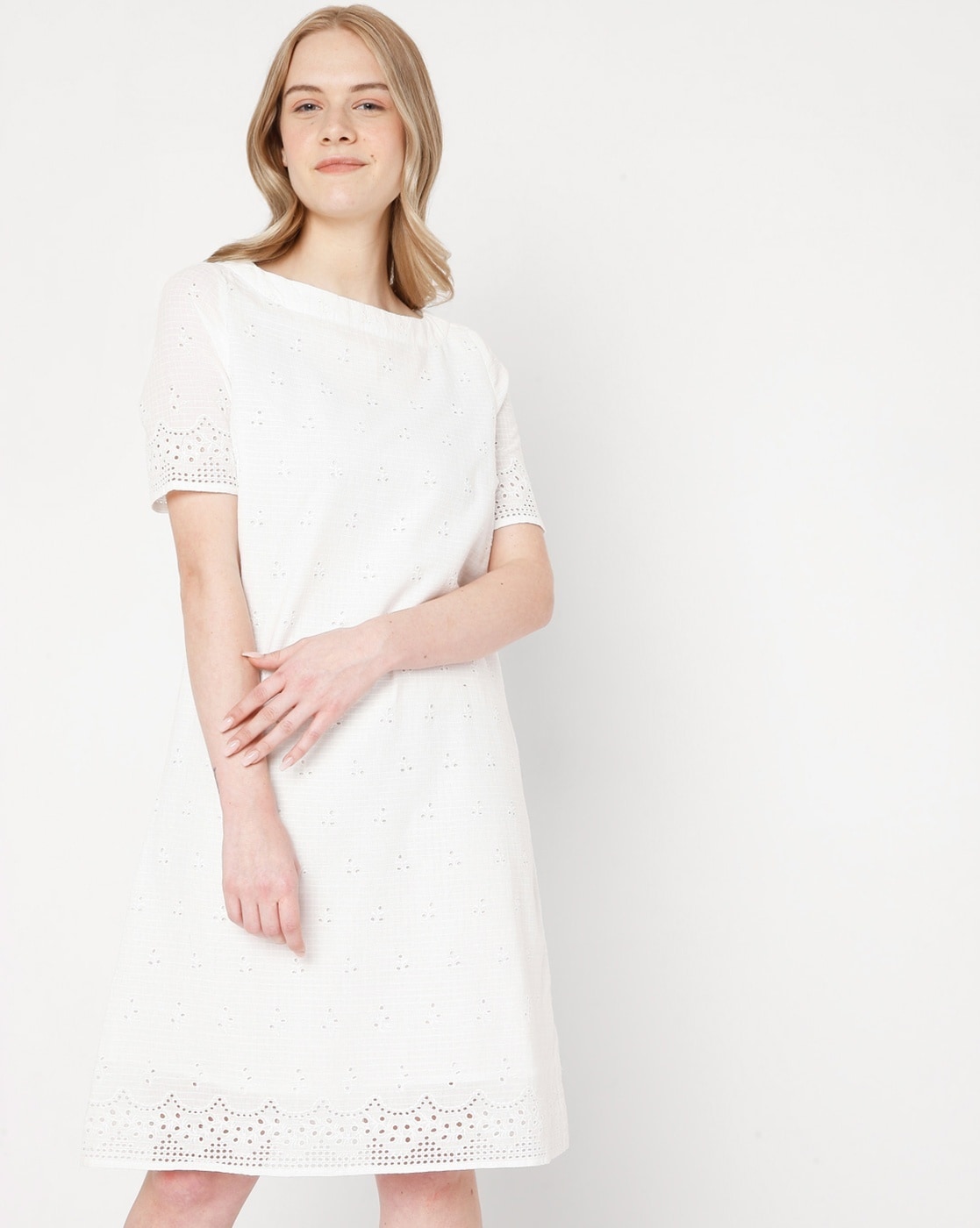 Buy White Dresses Women Vero Moda Online Ajio.com