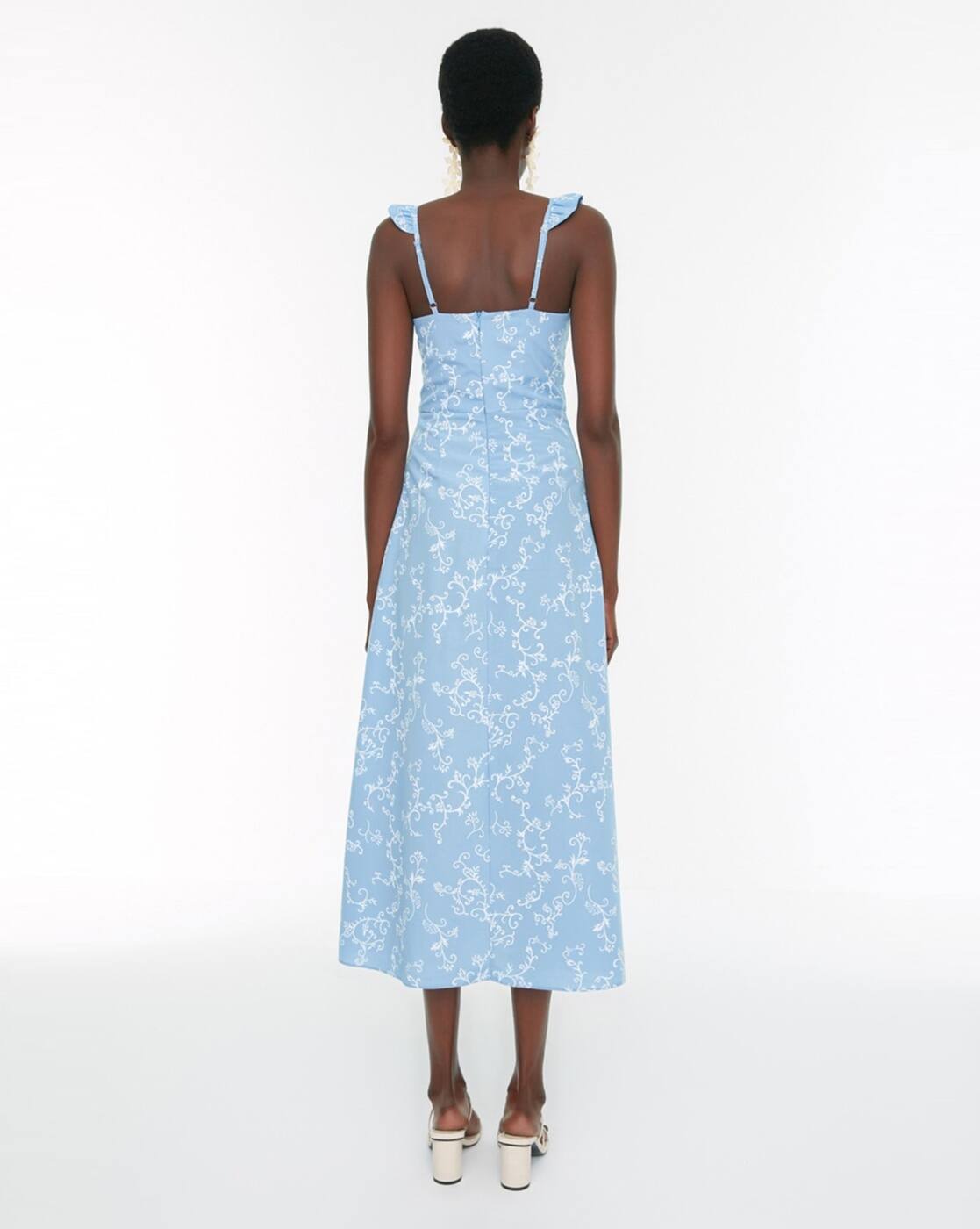 Buy Blue Dresses for Women by TRENDYOL 