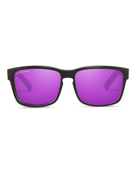 violet lens sunglasses