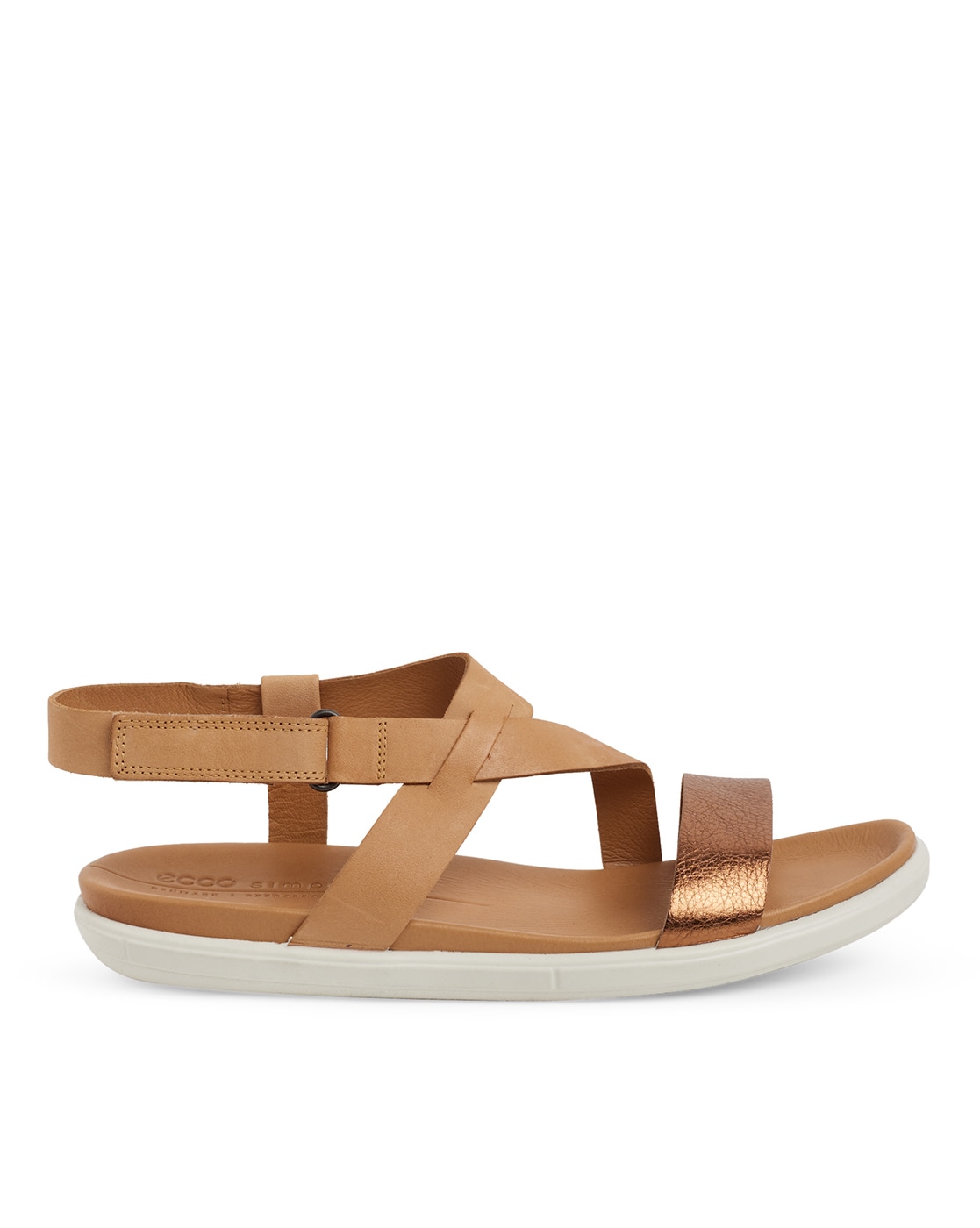 Buy Brown Flat for by ECCO Online | Ajio.com