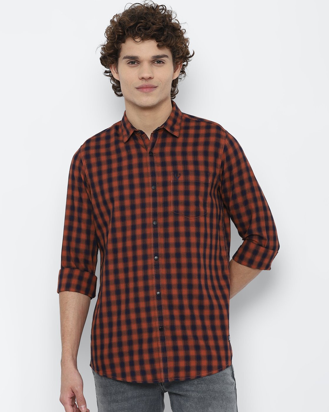 Allen Solly Checked Shirts - Buy Allen Solly Checked Shirts online