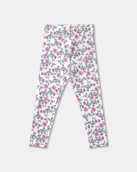 Buy online High Rise Floral Legging from Capris & Leggings for Women by The  Pajama Factory for ₹399 at 27% off | 2024 Limeroad.com