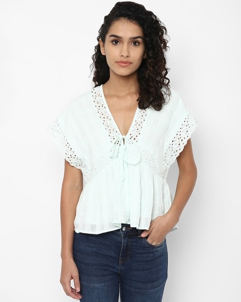 American eagle store peplum top