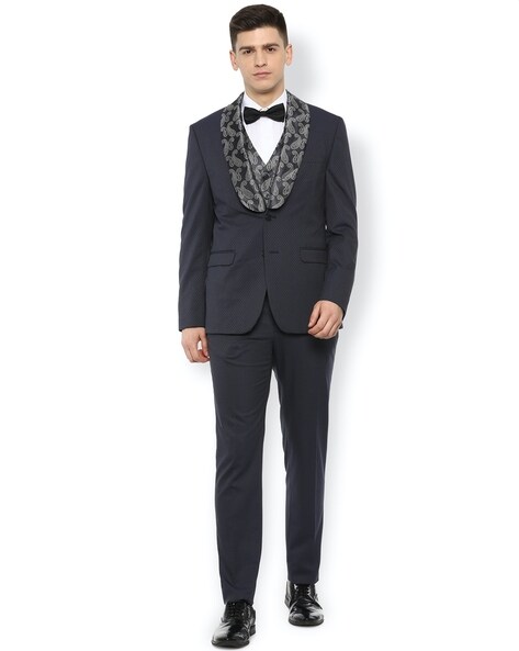 Buy Black 3 Piece Suit Online In India -  India