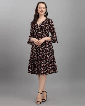 Women S Dresses Online Low Price Offer On Dresses For Women Ajio