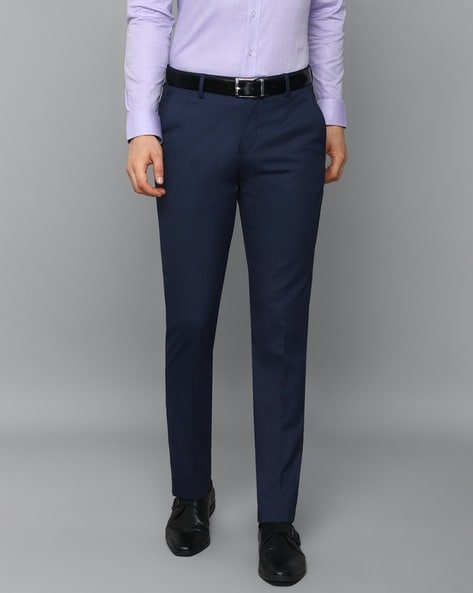 Buy Louis Philippe Men Regular fit Formal Shirt - Blue Online at