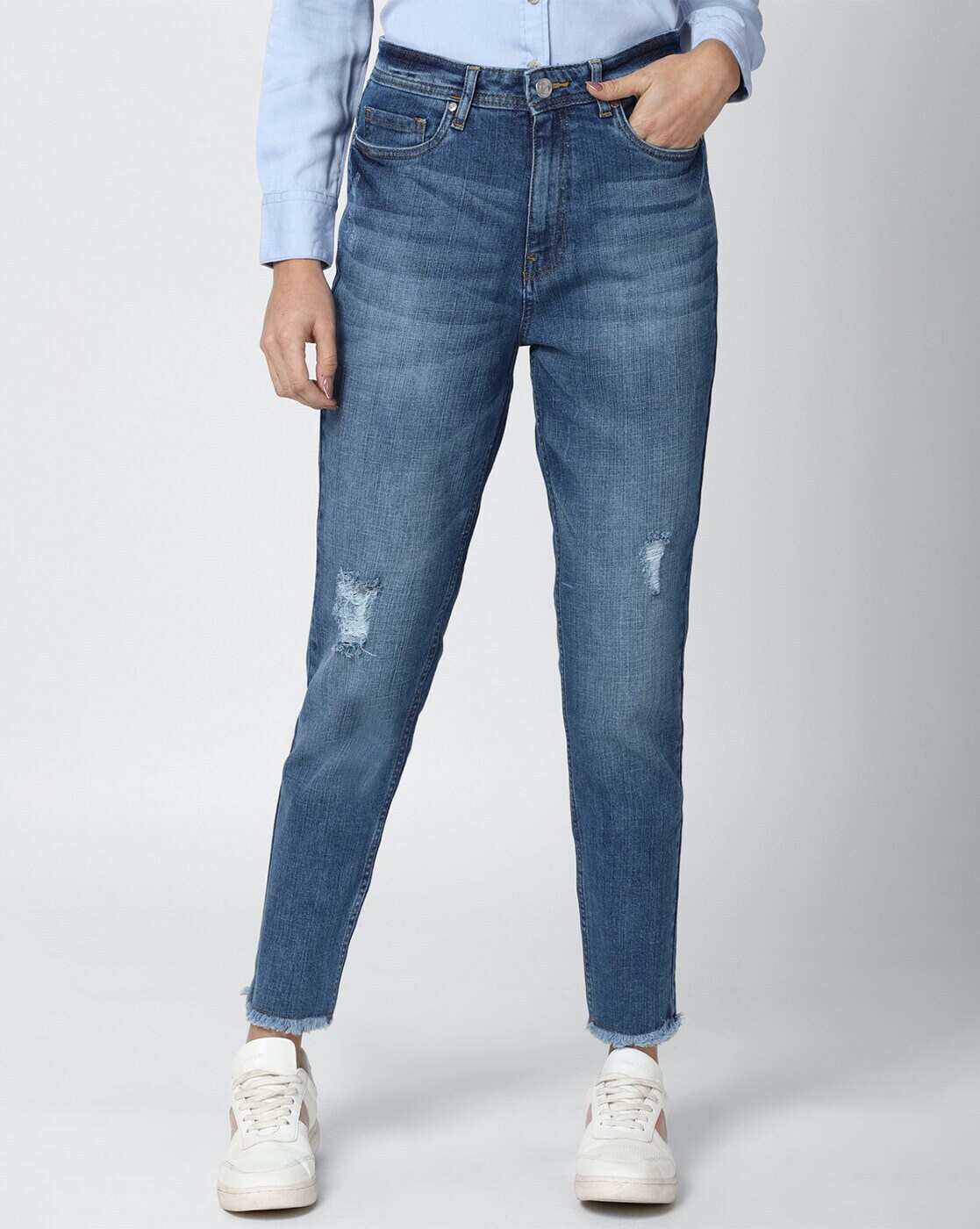 Buy Blue Jeans & Jeggings for Women by VAN HEUSEN Online