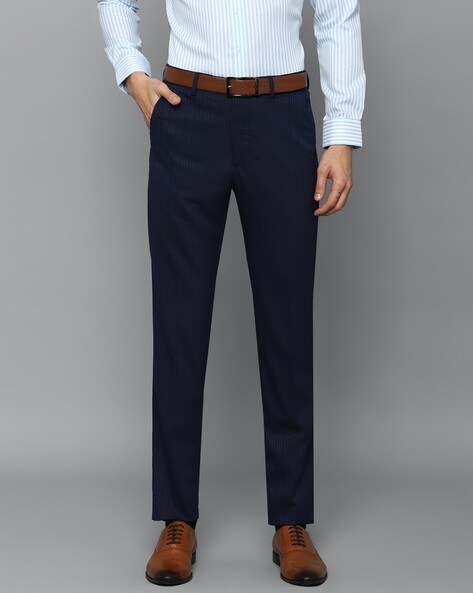 Luxure By Louis Philippe Trousers & Chinos, Louis Philippe Khaki Trousers  for Men at Louisphilippe.com