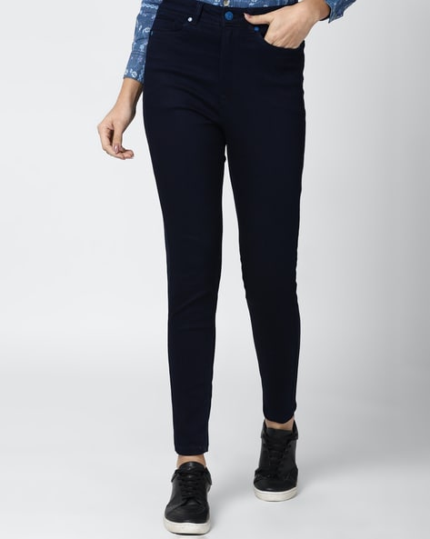 Van Heusen Mid-Rise Slim Jeans