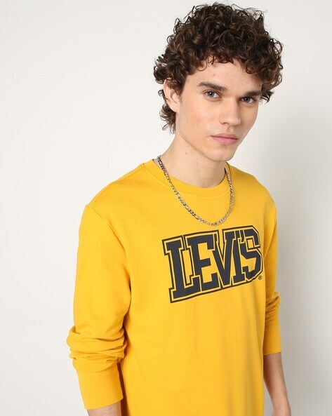 Buy Yellow Sweatshirt & Hoodies for Men by LEVIS Online 