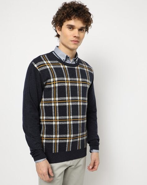 Buy Blue Sweaters & Cardigans for Men by NETPLAY Online