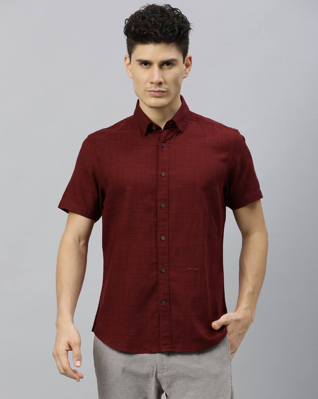 Rare rabbit maroon shirt Clearance