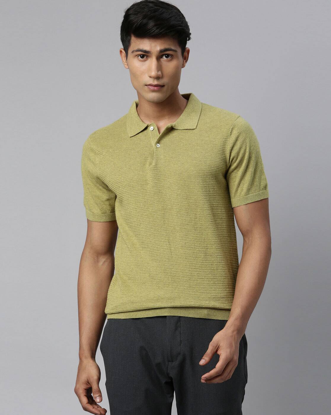 Green Tshirts for Men by Rare Rabbit 