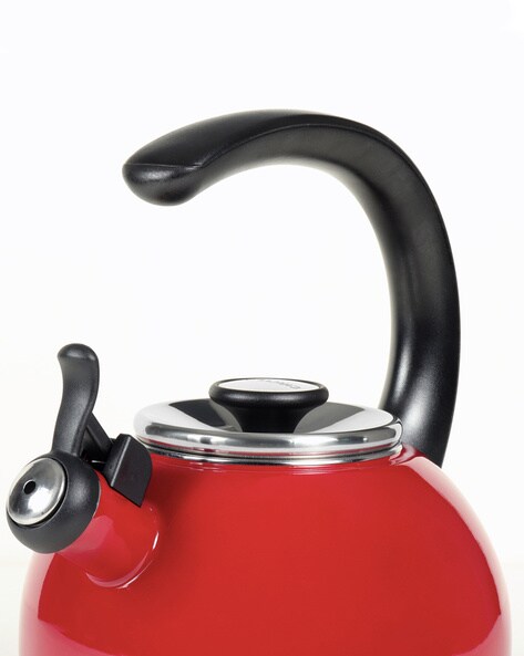 circulon red tea kettle