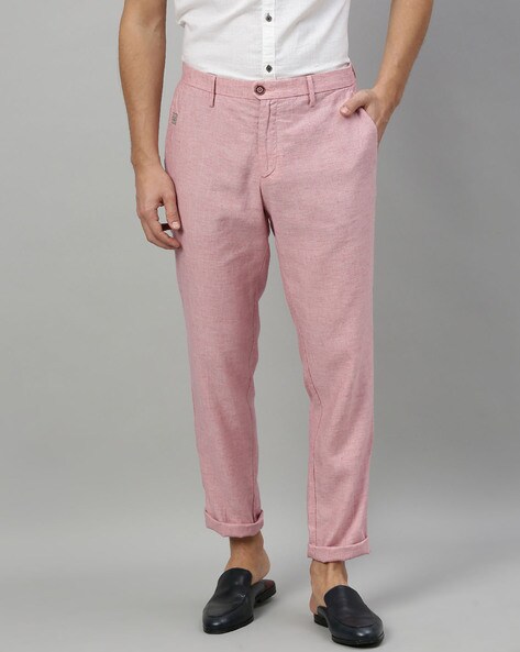 Slim-Fit Pink Suit Pant | RW&CO.