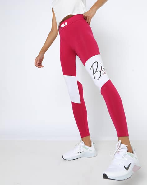 FILA Leggings with Placement Print