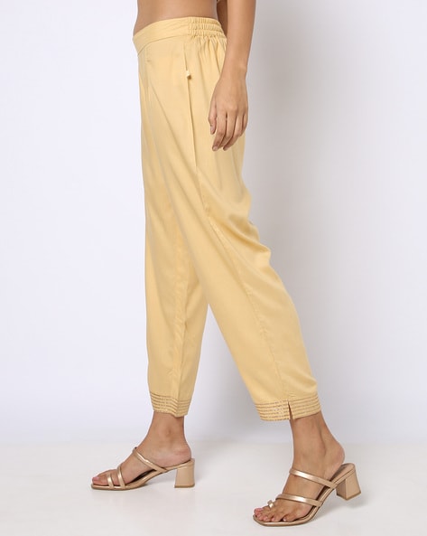 Buy Beige Pants for Women by AVAASA MIX N' MATCH Online