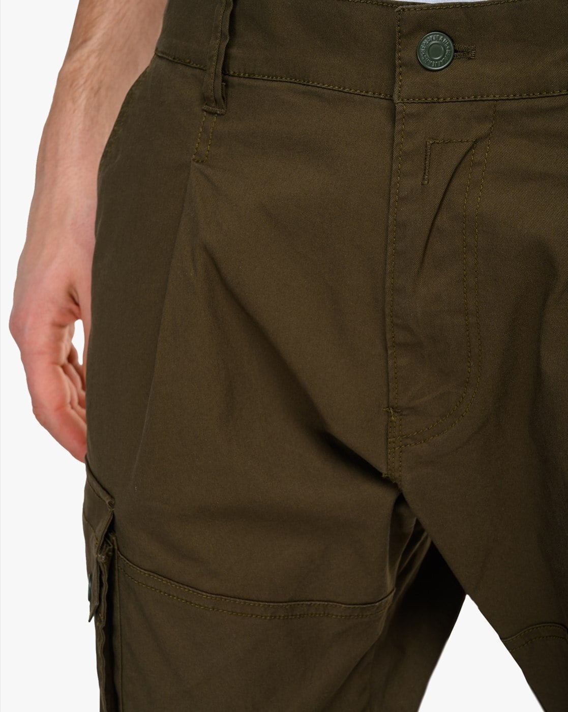 Replay Cargo Trousers Jaan Hyperflex  Olive  Aphrodite1994