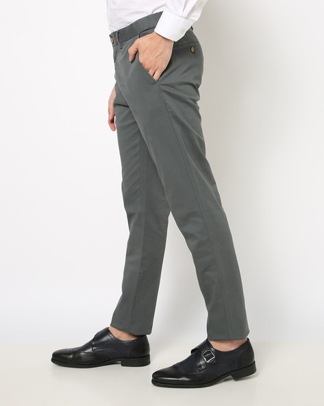 Buy Dark Grey Trousers  Pants for Men by NETPLAY Online  Ajiocom