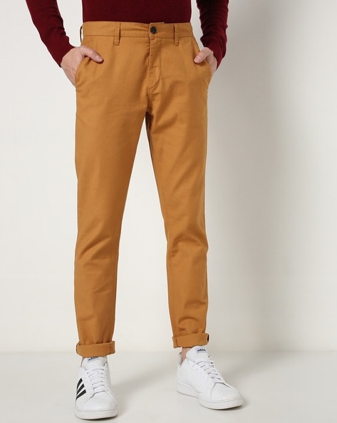 Buy John Players Men's Slim Fit Cotton Casual Trousers Online at  desertcartKUWAIT