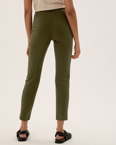Buy Grey Trousers & Pants for Women by Marks & Spencer Online | Ajio.com