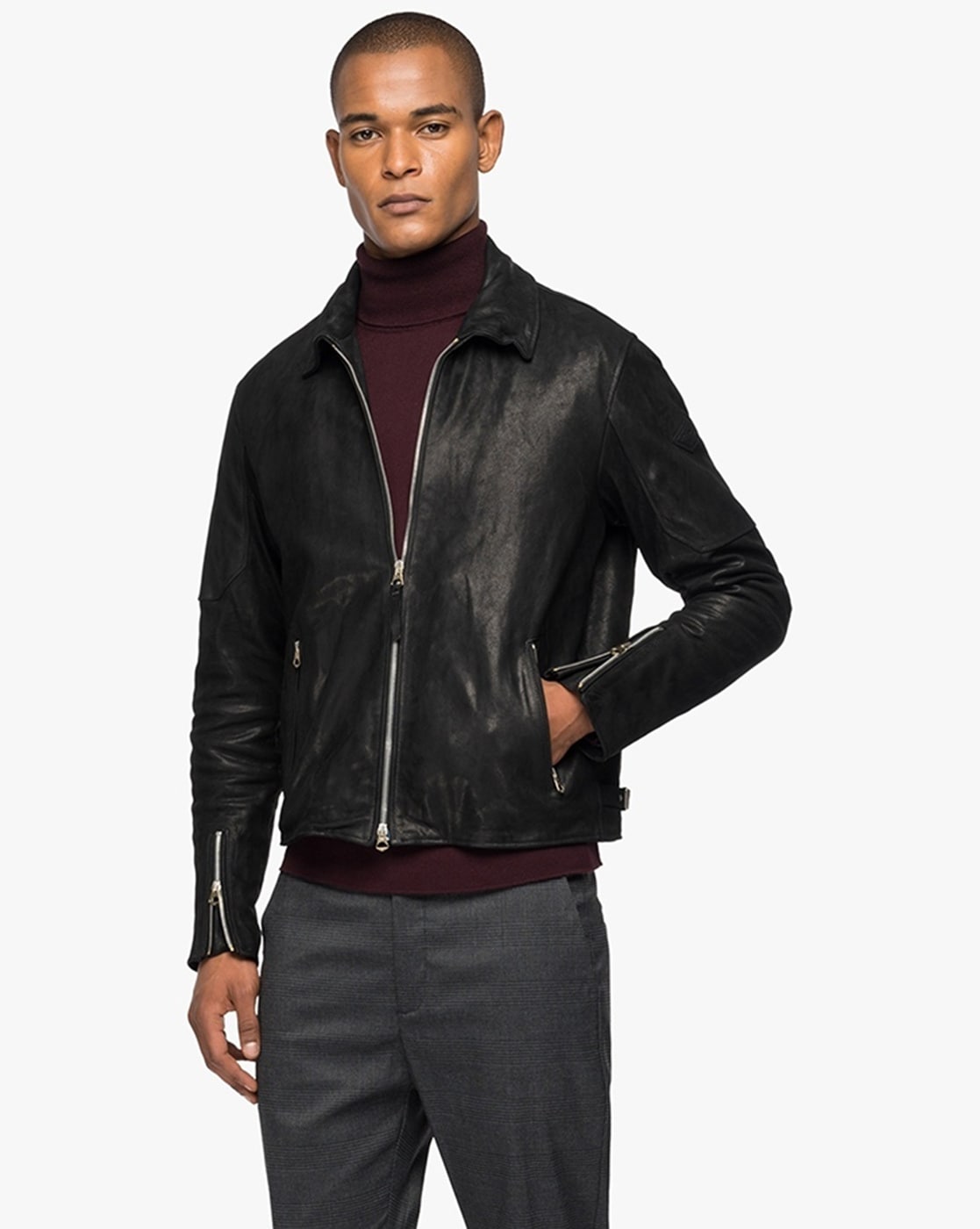 Buy Black Jackets Coats for Men by REPLAY Online Ajio