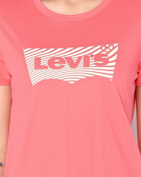 Roze levi's online shirt