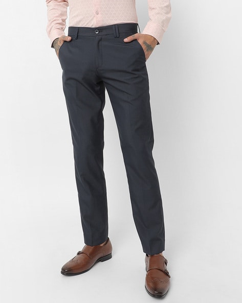 Buy Blue Trousers & Pants for Men by JOHN PLAYERS Online | Ajio.com