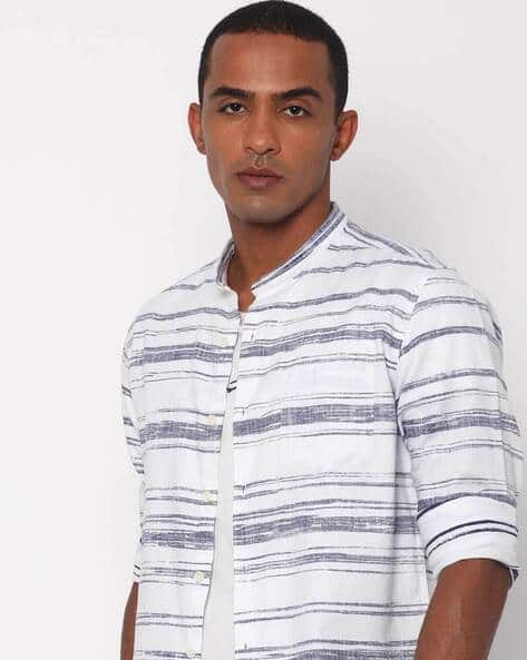 Buy White \u0026 Blue Shirts for Men by 