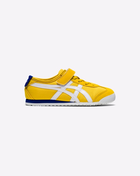 Buy Onitsuka Tiger Mexico 66 PS Kids Sneakers | Yellow Color Girls | AJIO  LUXE