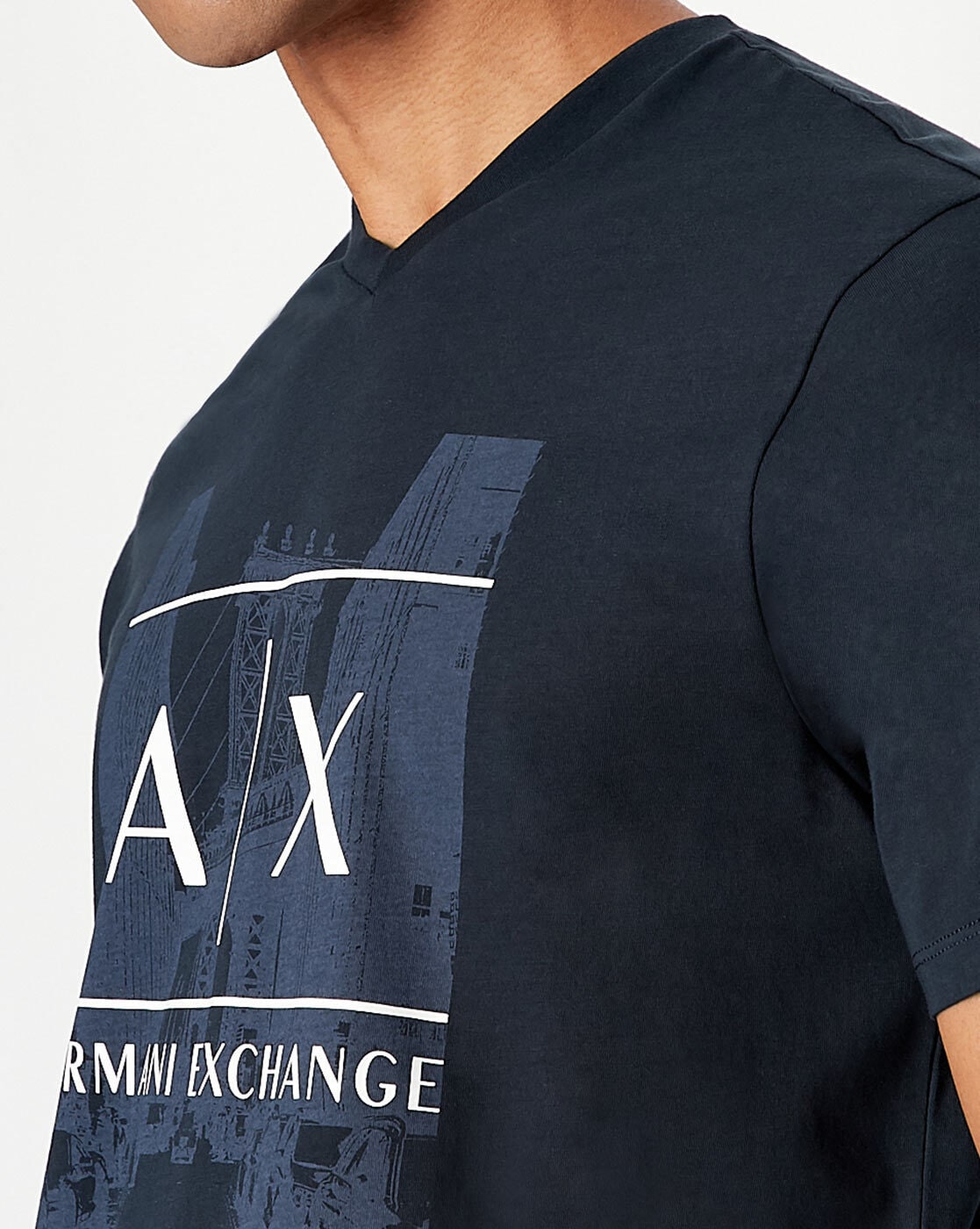 Buy Navy Blue Tshirts for Men by ARMANI EXCHANGE Online 