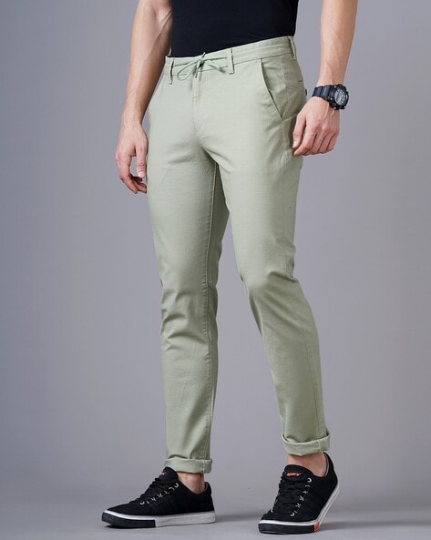 Buy Green Trousers & Pants for Men by British Club Online