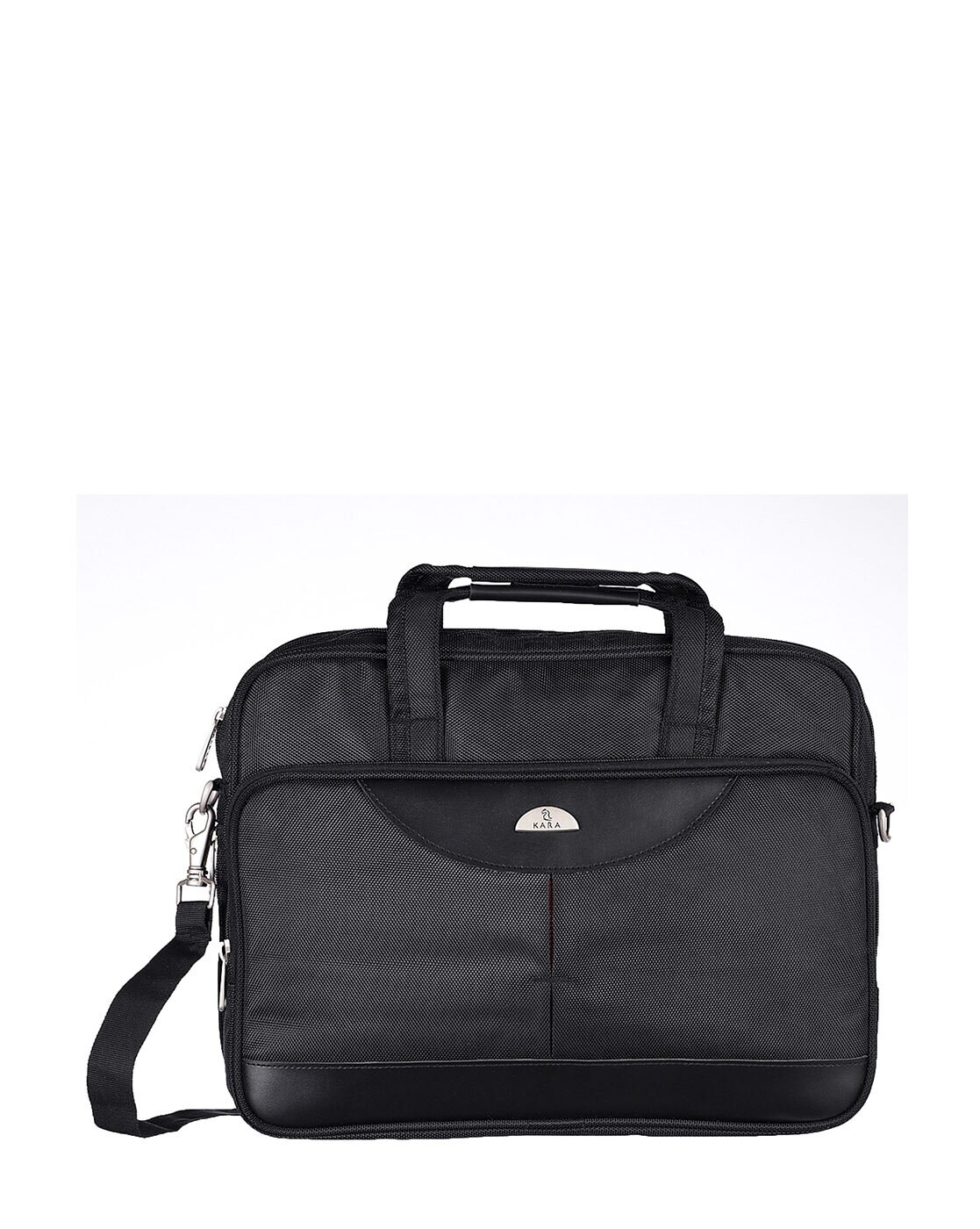 Kara leather store expandable crossbody bag