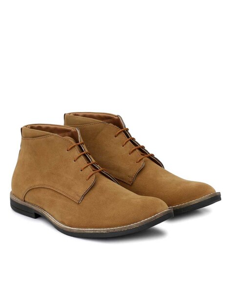 panelled chukka boots