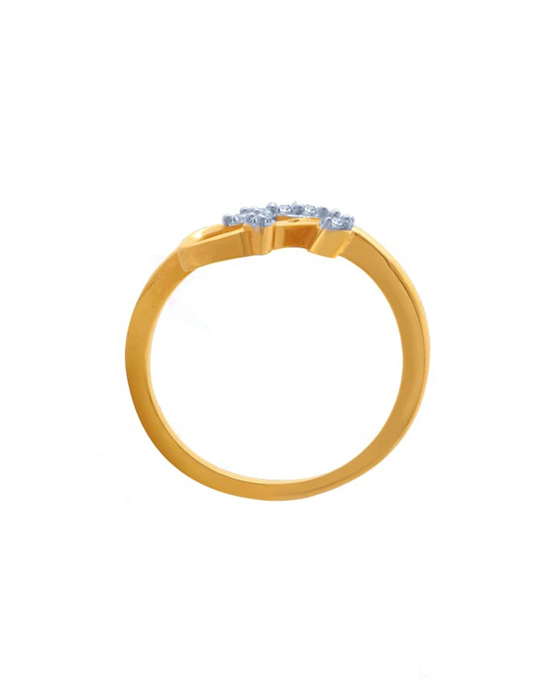 PC Chandra Jewellers Floral Design 14kt Yellow Gold ring Price in India -  Buy PC Chandra Jewellers Floral Design 14kt Yellow Gold ring online at  Flipkart.com