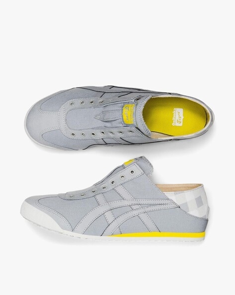 onitsuka tiger slip on grey