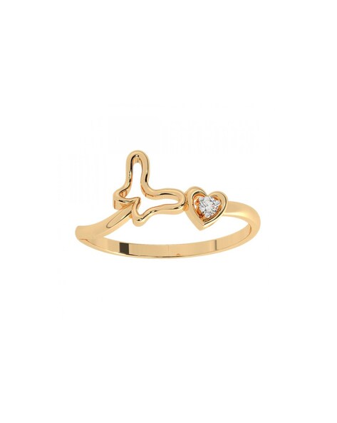 Polo Inspired Gold Ring