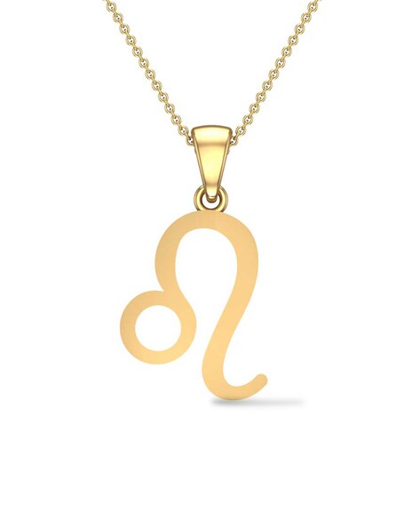 Gold plated zodiac necklace to match your astrological sign - Oak & Luna